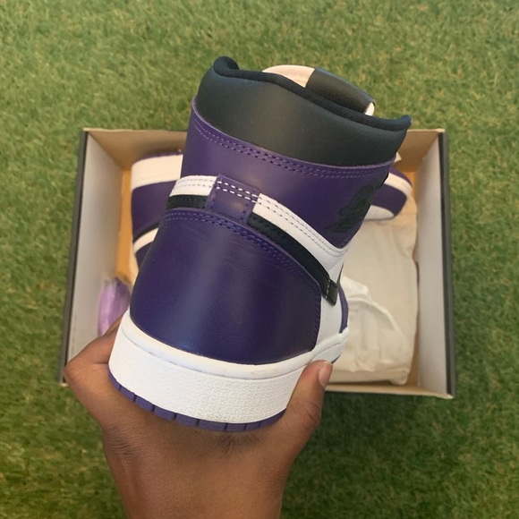 Jordan 1 Court Purple - Picture 3 of 6